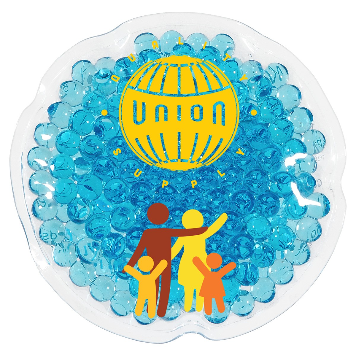 Picture of Full Color Mini Round Aqua Pearls™ Hot/Cold Pack