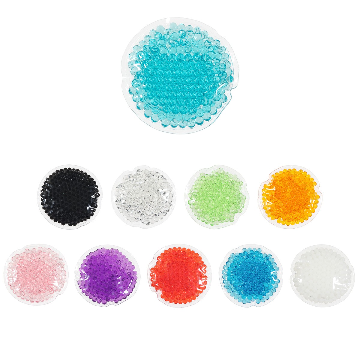 Picture of Full Color Mini Round Aqua Pearls™ Hot/Cold Pack