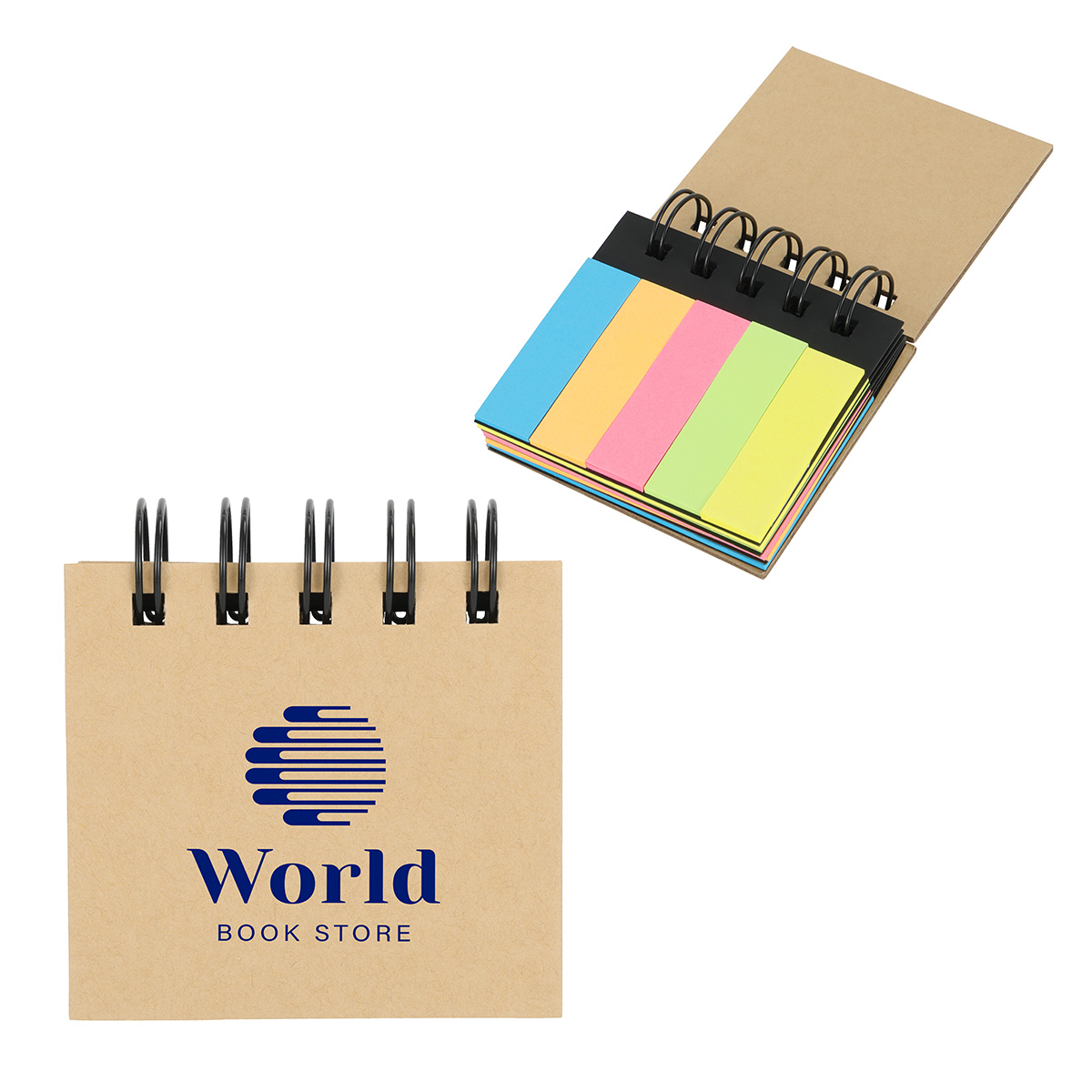 Picture of Specter Spiral Sticky Note Memo Pad
