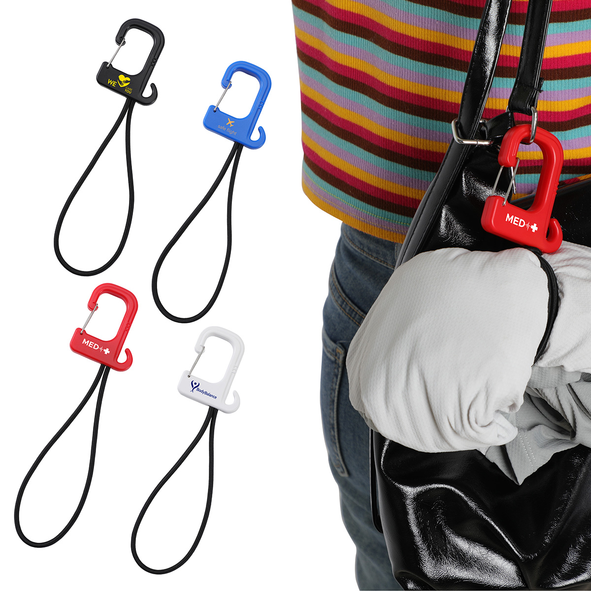 Picture of Swivel Clip Folding Bag Hanger