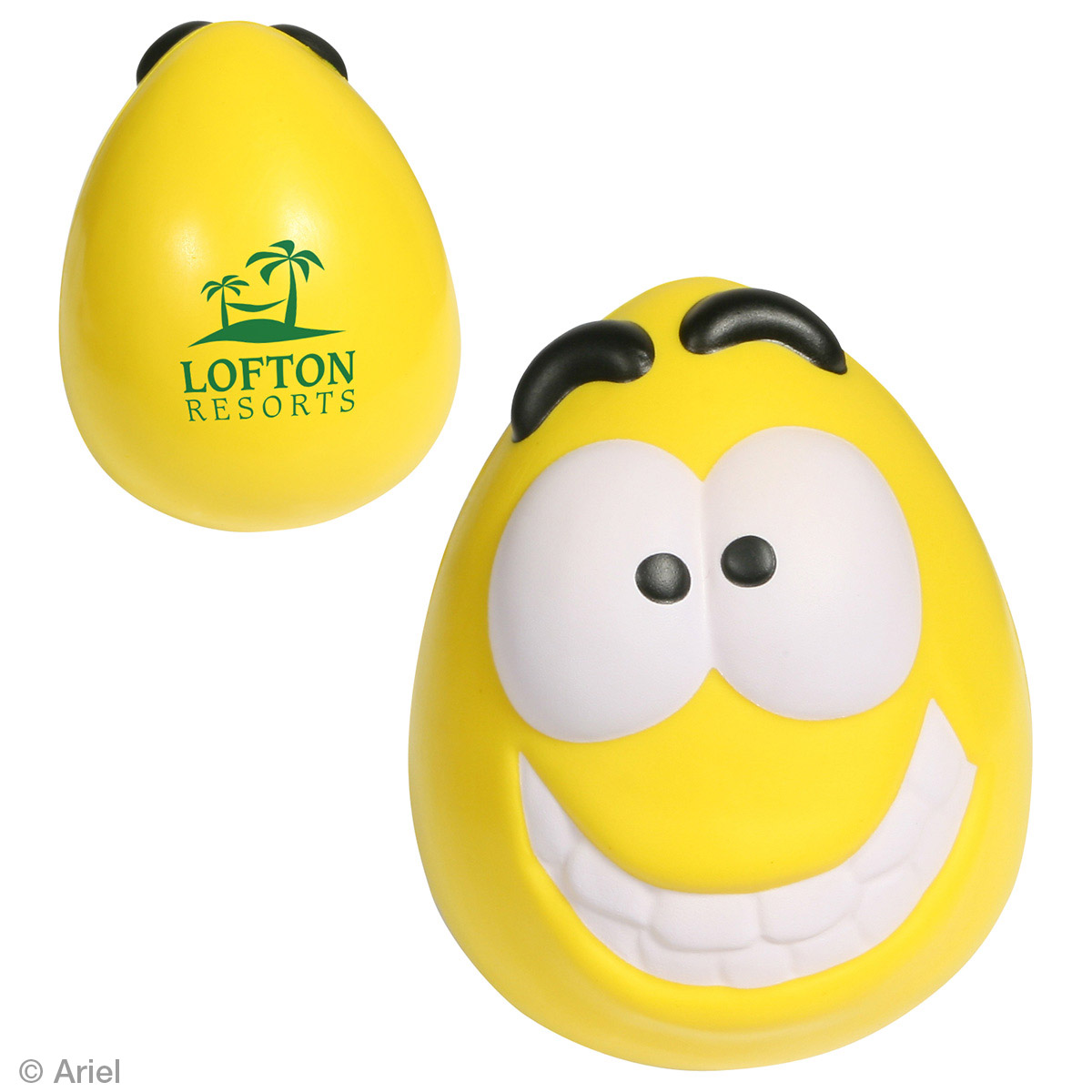 Picture of Mood Maniac Stress Reliever Wobbler-Happy