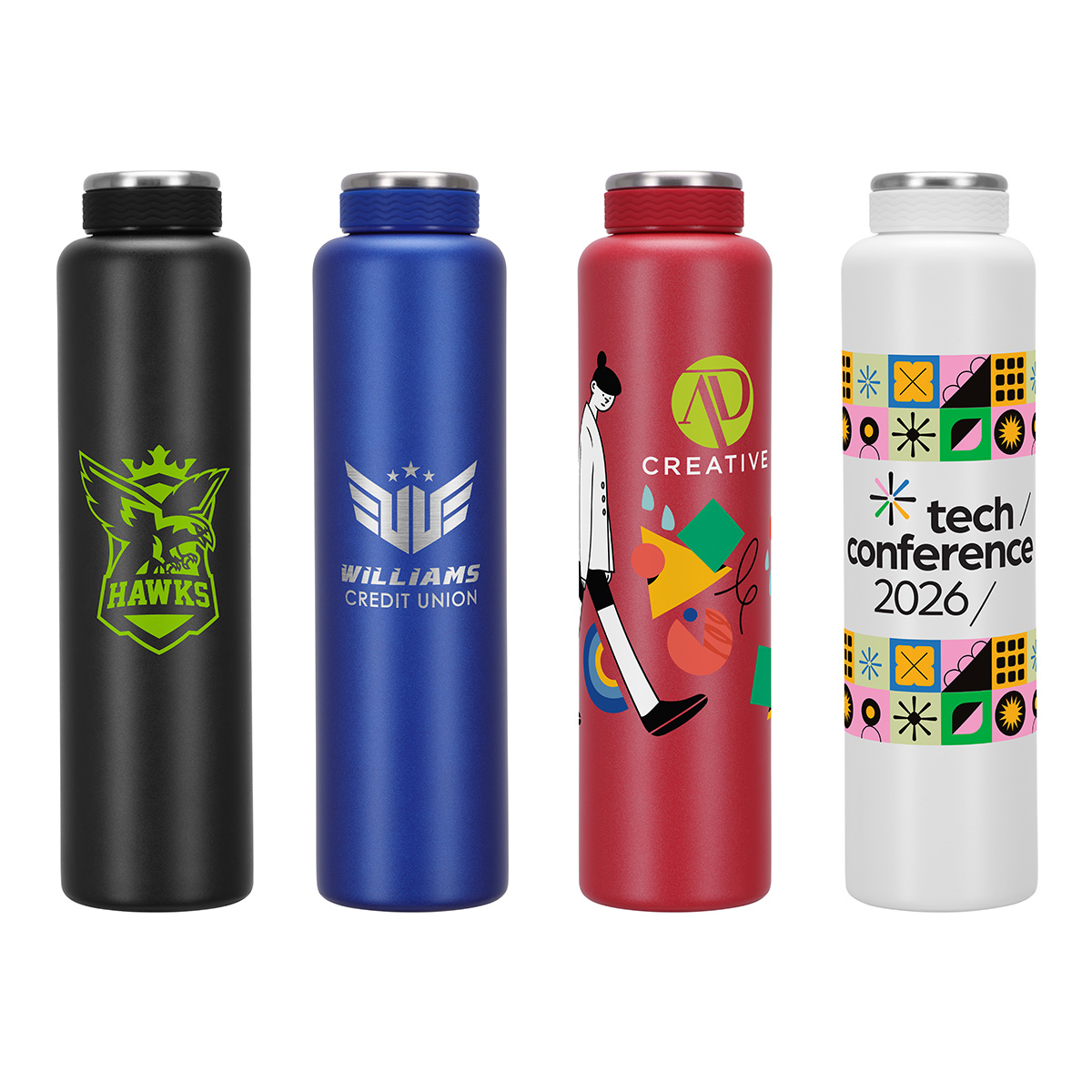 Picture of Skinny 17 oz Eco-Friendly Vacuum Insulated Stainless Steel Bottle