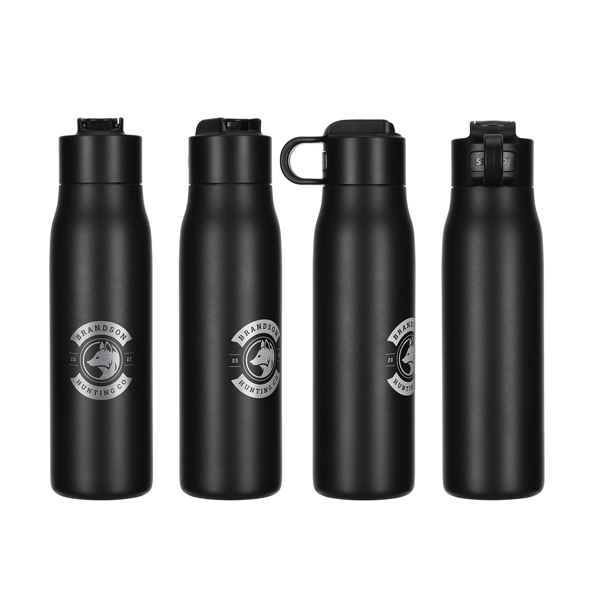Picture of SENSO® Lakeway 22 oz Eco-Friendly Vacuum Insulated Bottle w/ Push-Button