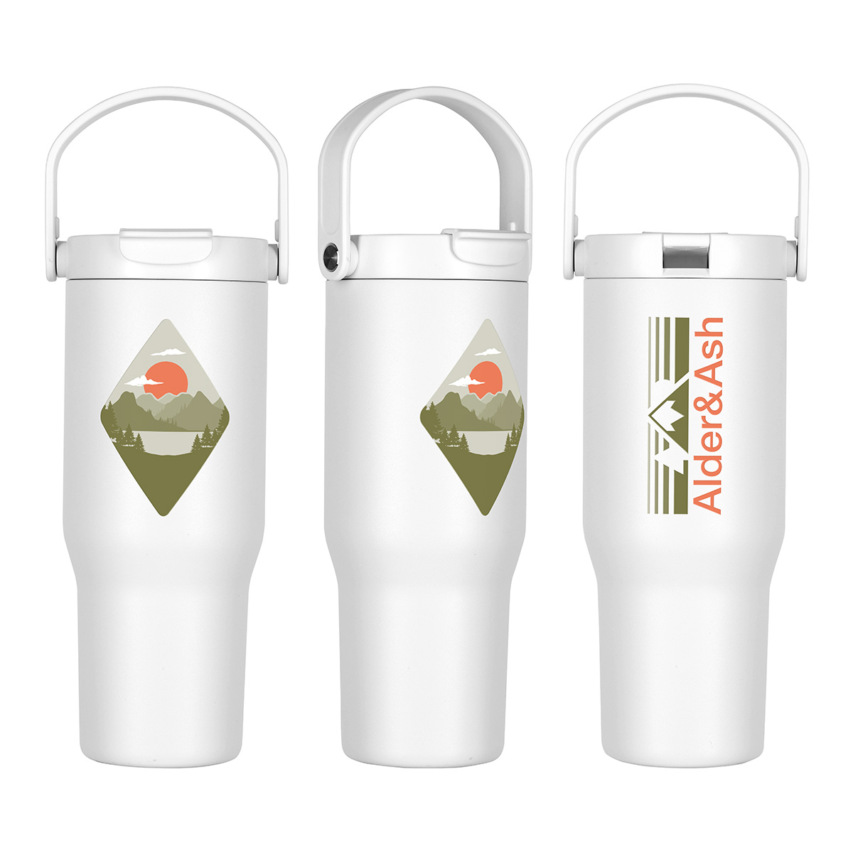 Picture of SENSO® Nile Duoflow 30 oz Eco-Friendly Vacuum Insulated Tumbler