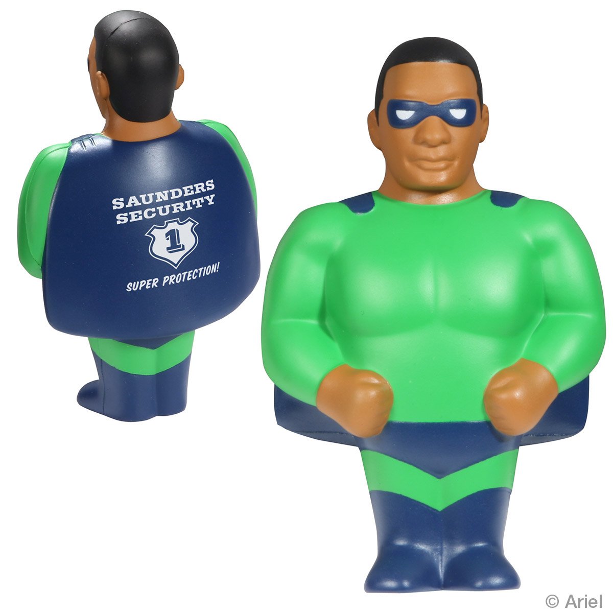 Picture of African American Super Hero Stress Reliever