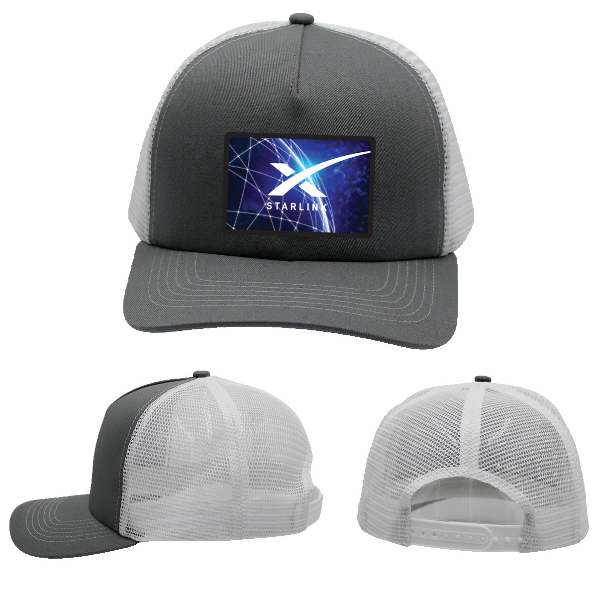 Picture of Mesh Hype Trucker, Patch - Full Color Digital