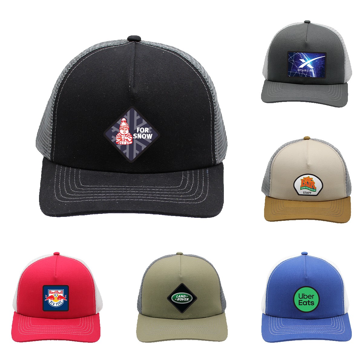 Picture of Mesh Hype Trucker, Patch - Full Color Digital