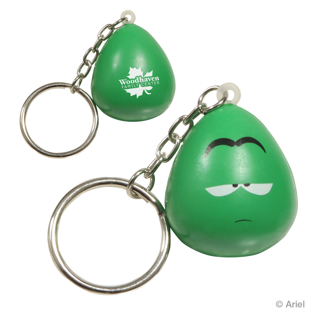 Picture of Mood Maniac Stress Reliever Key Chain-Apathetic