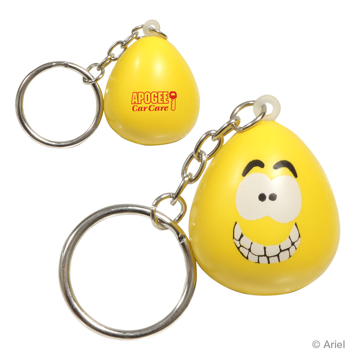 Picture of Mood Maniac Stress Reliever Key Chain-Happy