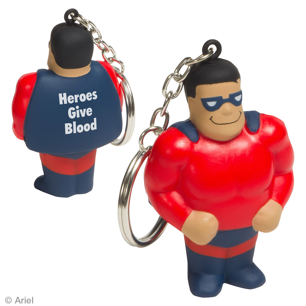Picture of Super Hero Stress Reliever Key Chain