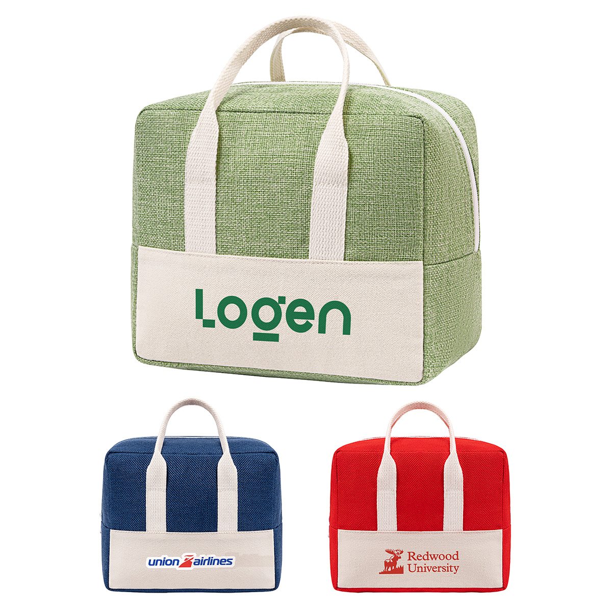 Picture of Santa Cruz Textured Lunch Cooler Bag