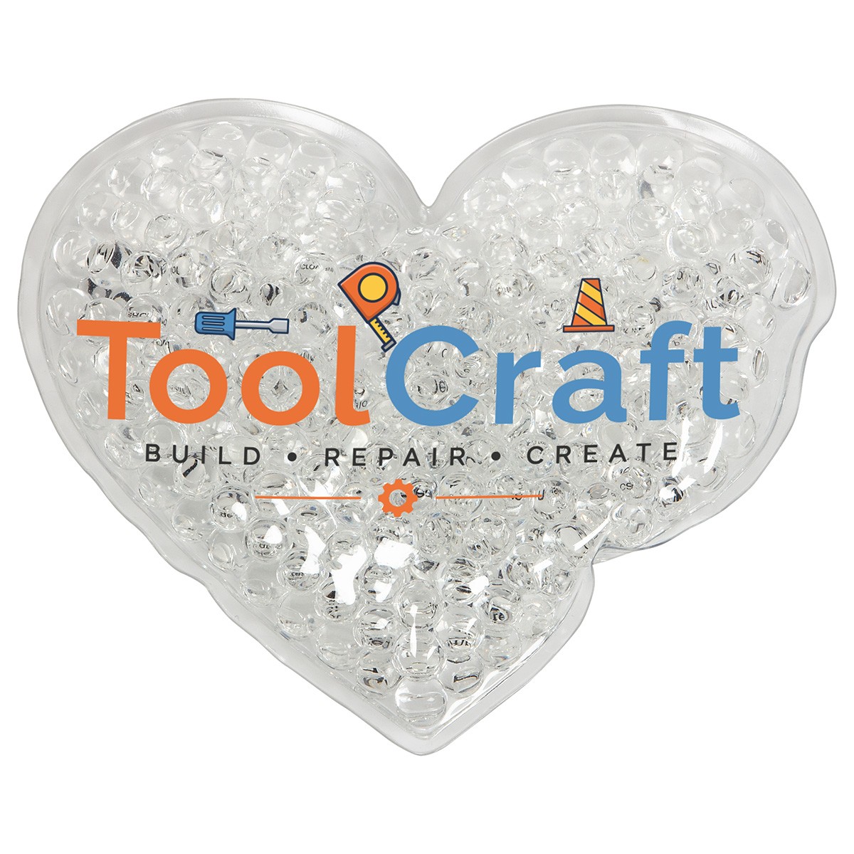 Picture of Full Color Large Heart Aqua Pearls™ Hot/Cold Pack