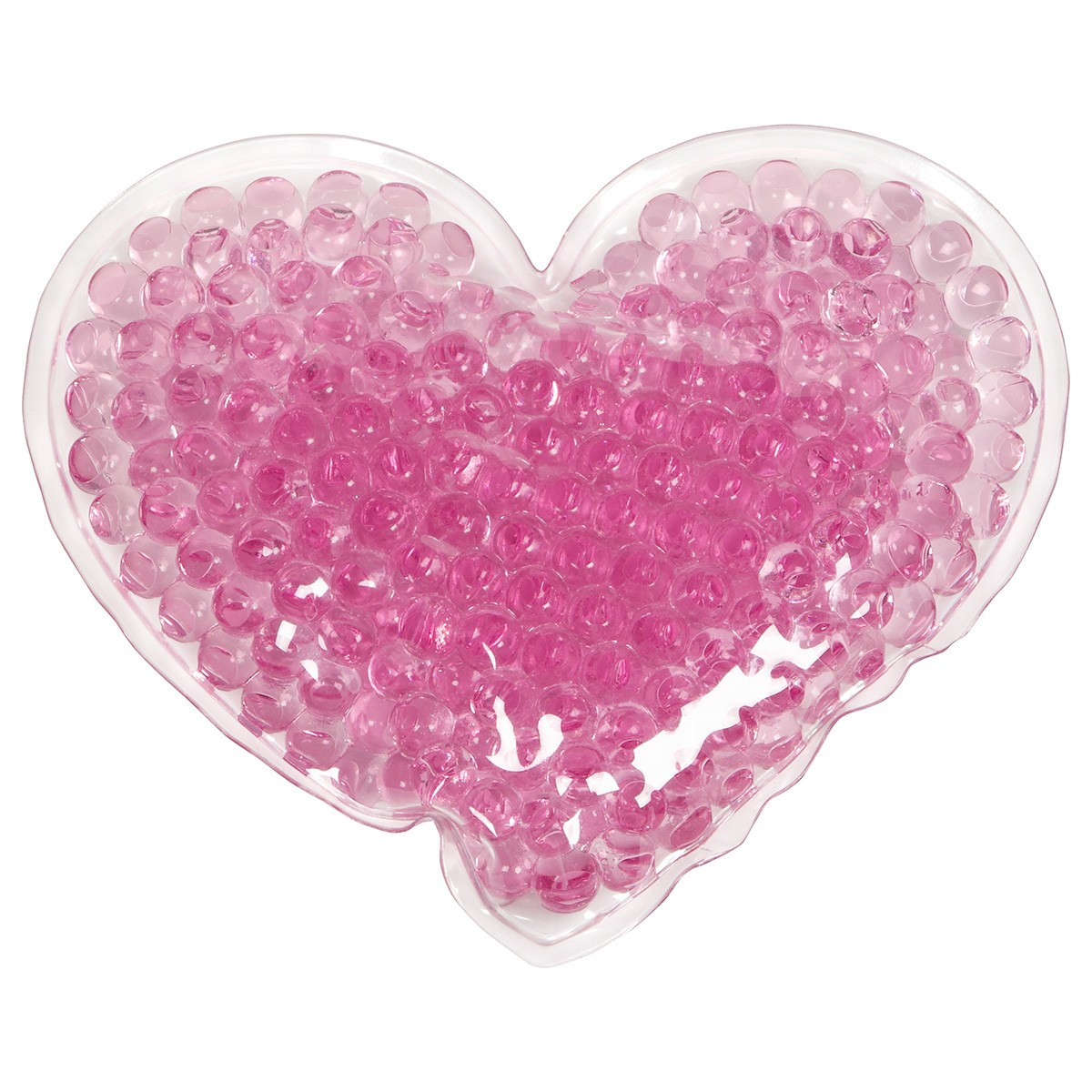 Picture of Full Color Large Heart Aqua Pearls™ Hot/Cold Pack