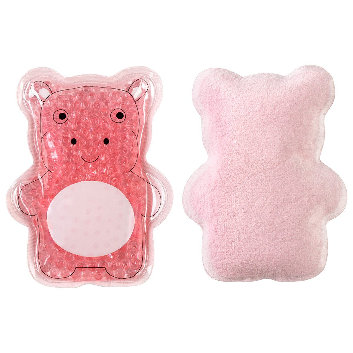 Picture of Plush Hippo Aqua Pearls™ Hot/Cold Pack