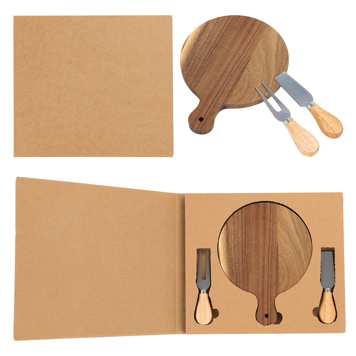 Picture of Monterey Cheese Board with Cutlery Set