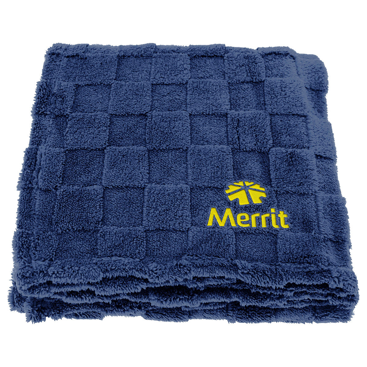 Picture of Riviera Soft-Plush Checkerboard Blanket