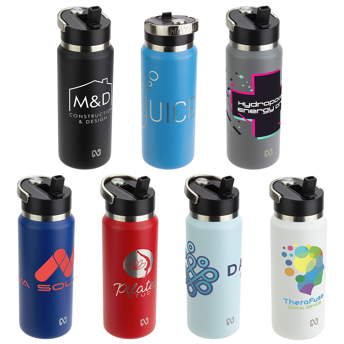 Picture of NAYAD® Ranger 26 oz Stainless Double-wall Bottle with Flip-Top Spout