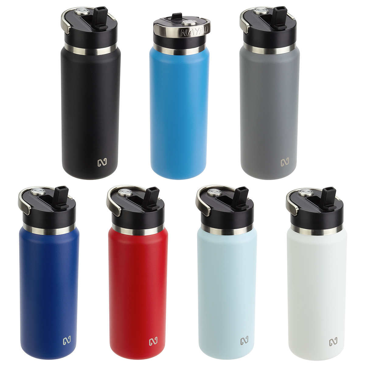 Picture of NAYAD® Ranger 26 oz Stainless Double-wall Bottle with Flip-Top Spout
