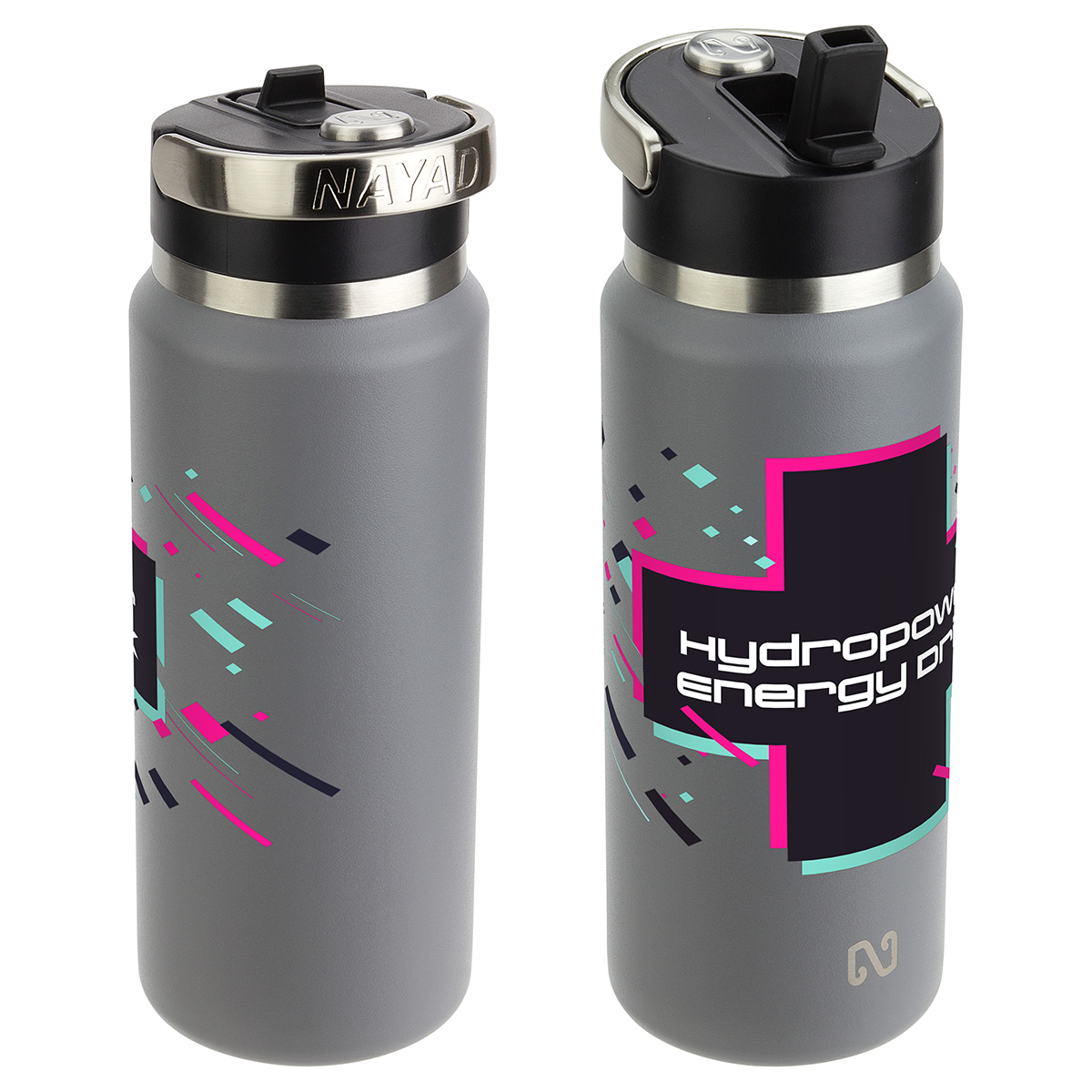 Picture of NAYAD® Ranger 26 oz Stainless Double-wall Bottle with Flip-Top Spout