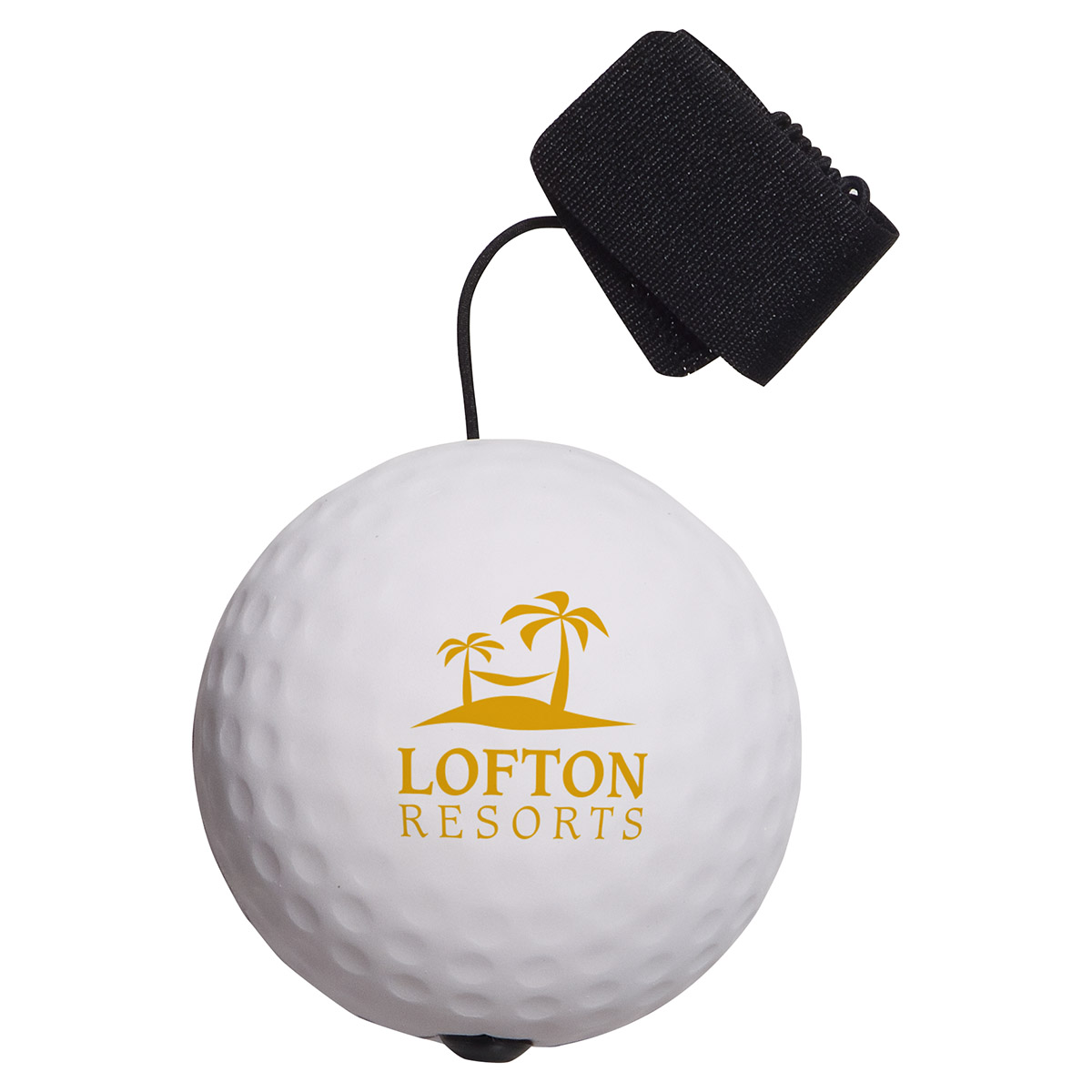 Picture of Golf Ball Stress Reliever Yo-Yo Bungee