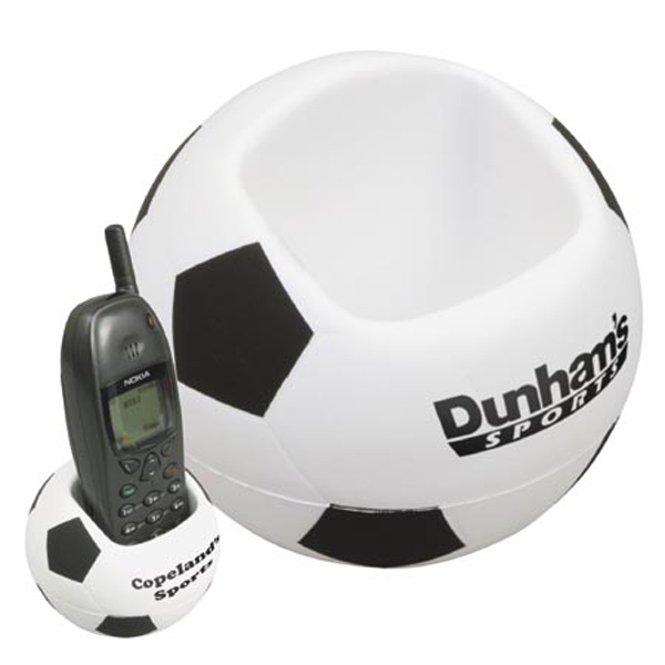 Picture of Soccer Stress Reliever Desktop Bin