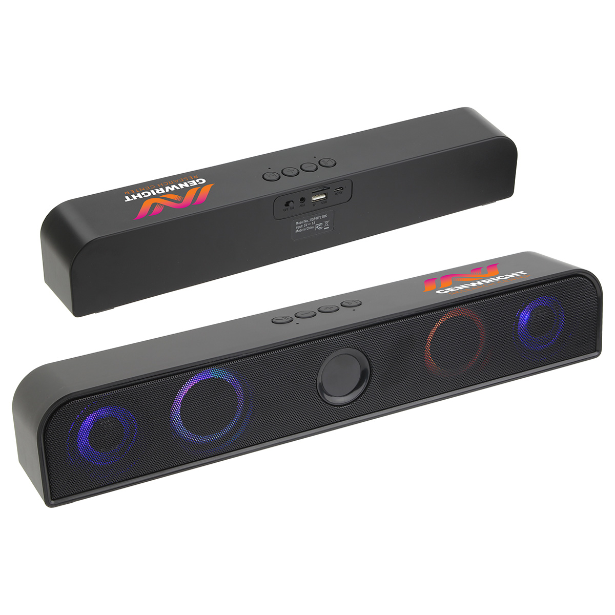 Picture of Rhyme Light Up Stereo Speaker Bar