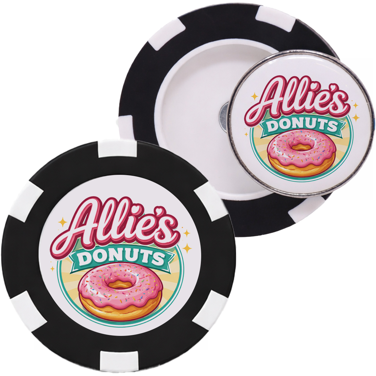 Picture of Poker Chip with Removable Ball Marker