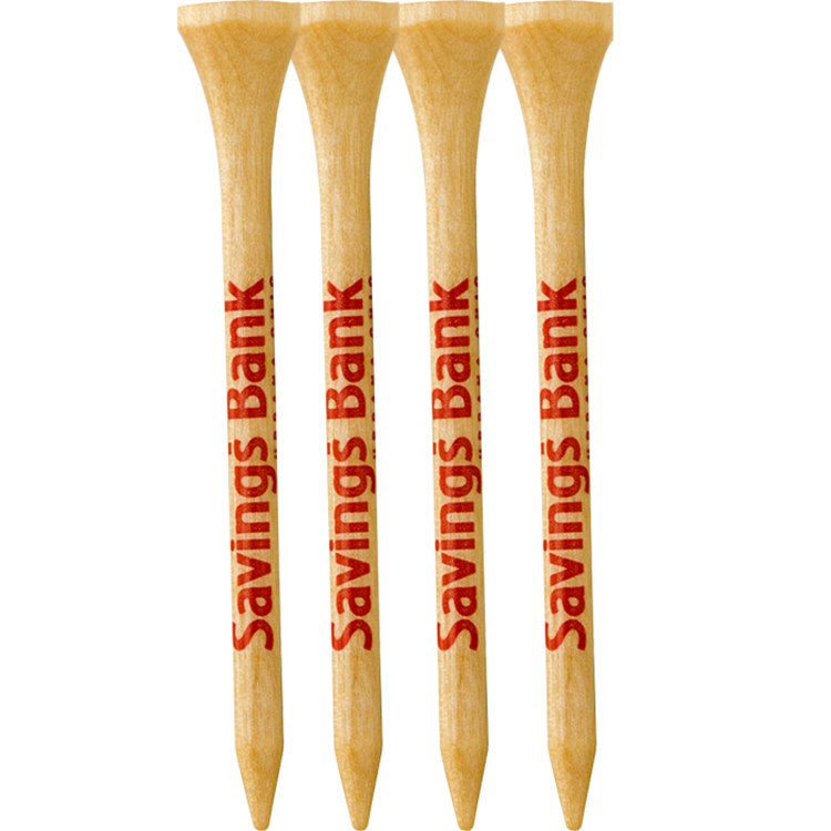 Picture of 4 Pack Wood Golf Tees 2-3/4"