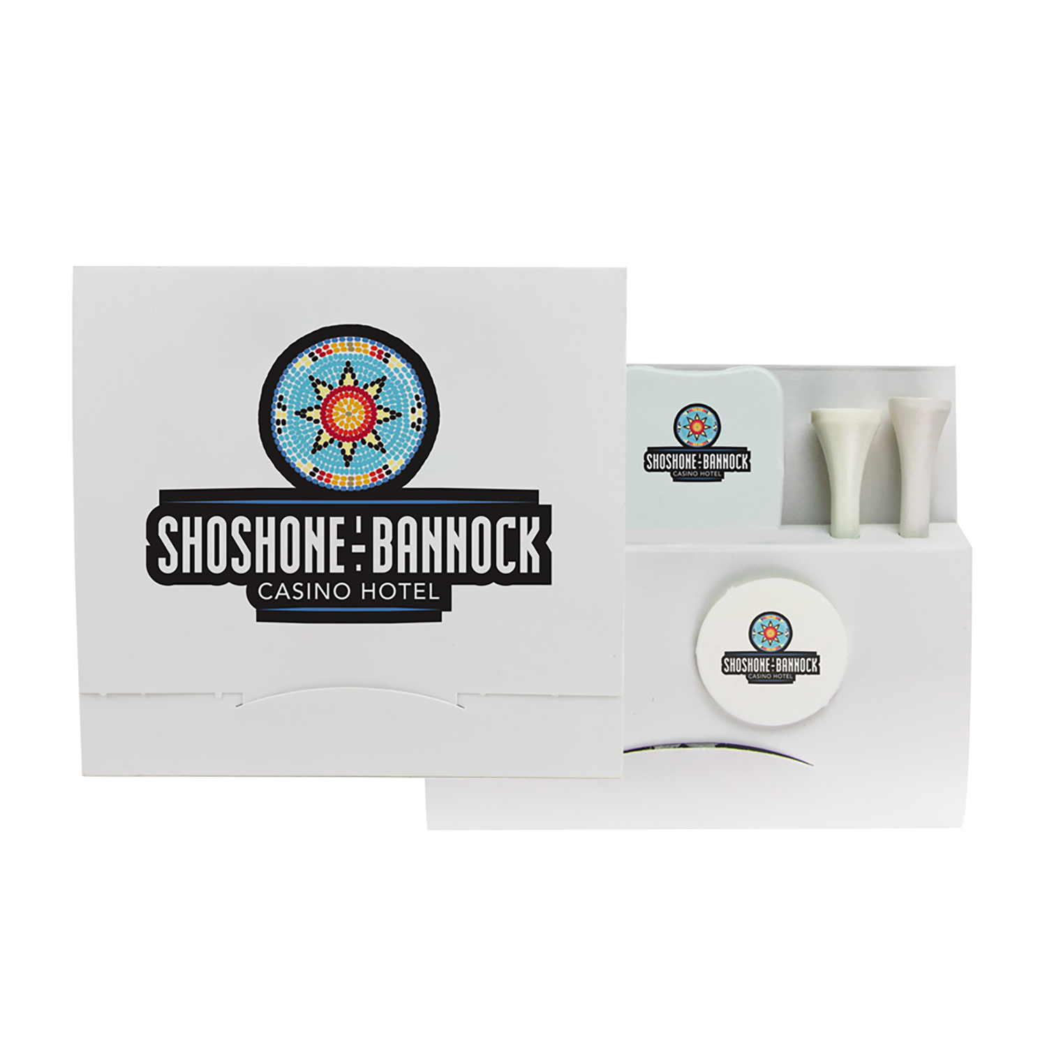 Picture of Matchbook Golf Tee Holder with Divot Tool & Ball Marker