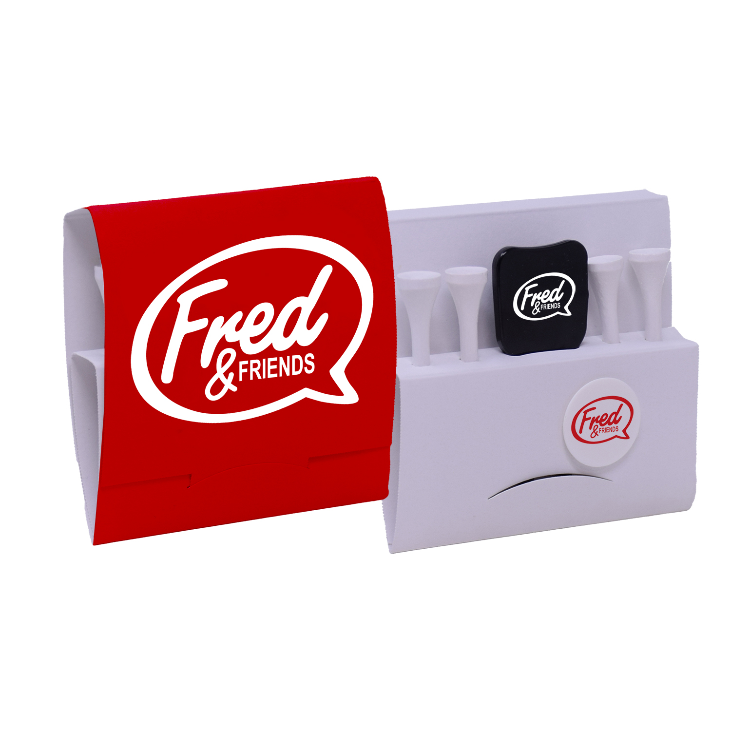 Picture of Matchbook Golf Tee Holder with Divot Tool & Ball Marker