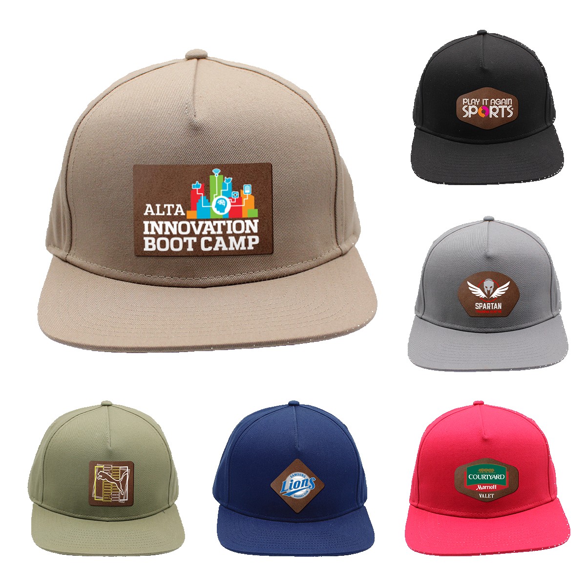 Picture of The '67 Snapback, Leather Patch - Full Color Digital
