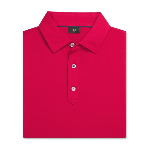 Picture of FootJoy ProDry Men's Performance Solid Lisle Set On Placket Shirt