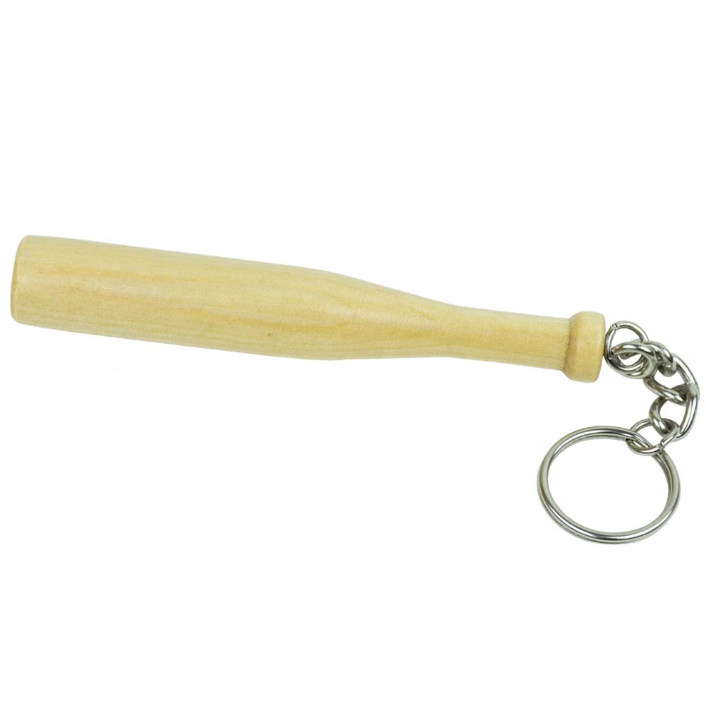 Picture of 4" Wood Baseball Bat Keychain