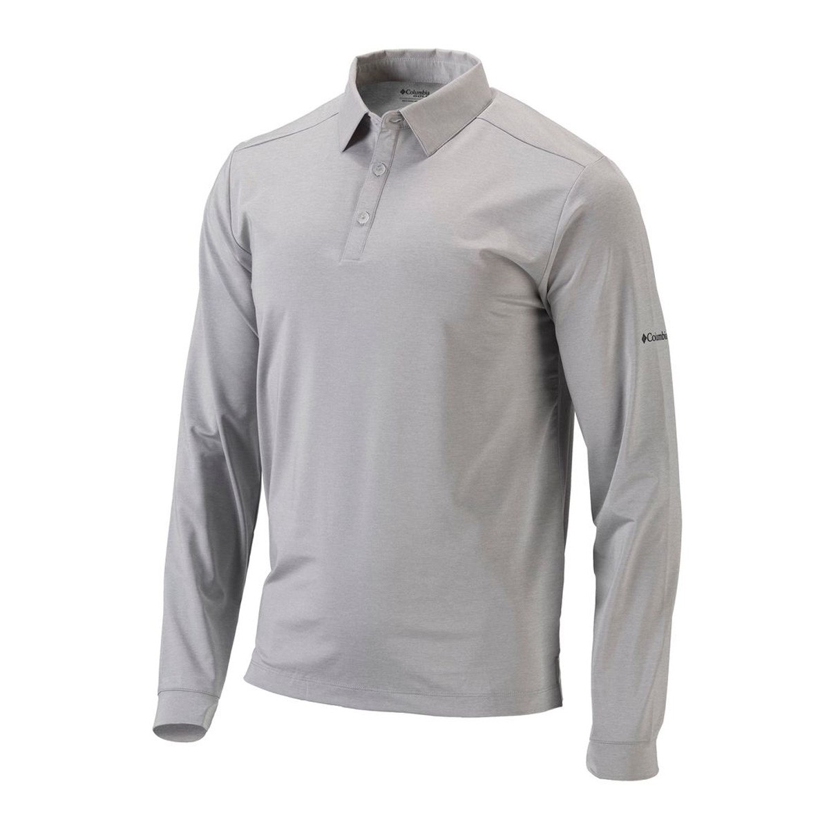 Picture of Columbia Men's Pin High Long Sleeve Polo