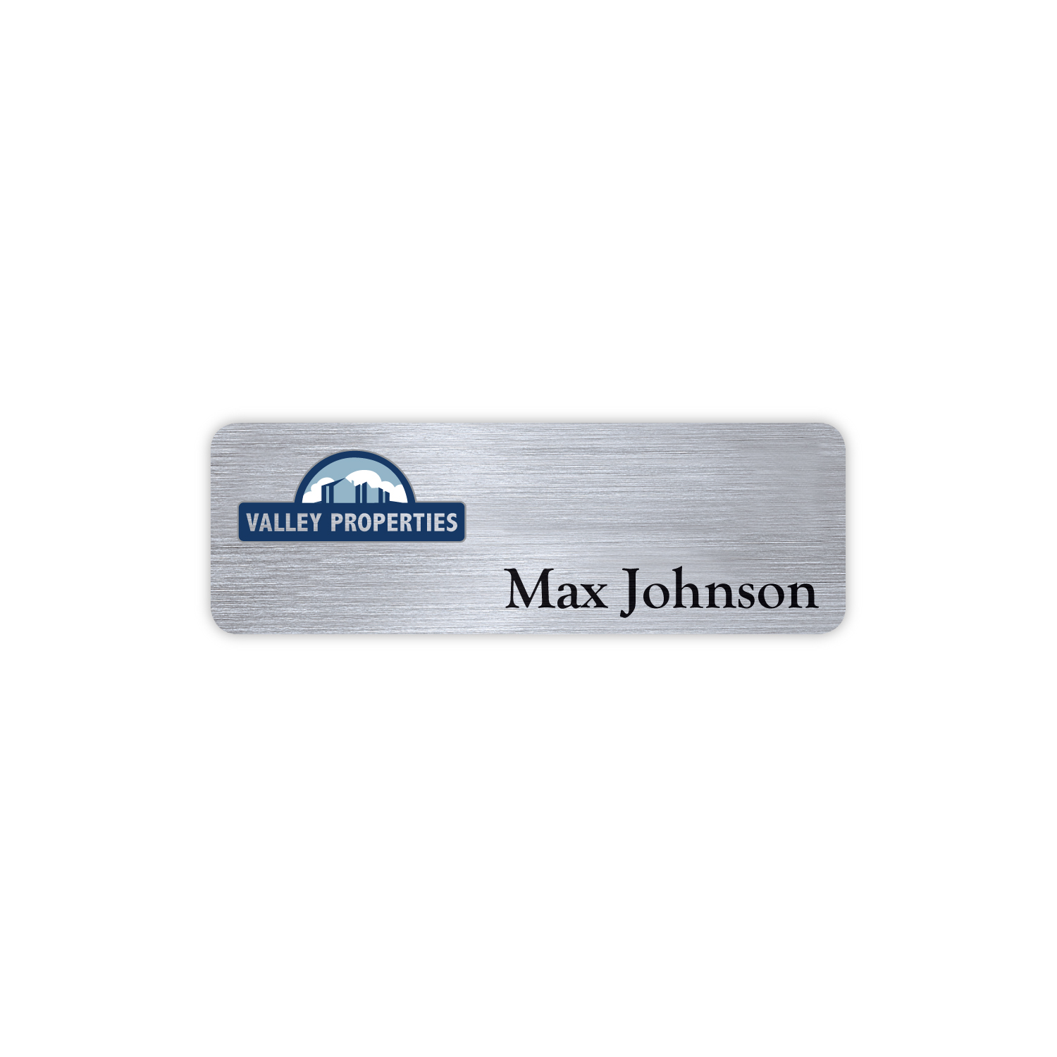 Picture of Hollywood Plastic Express Name Badge (Standard size 1" x 3")