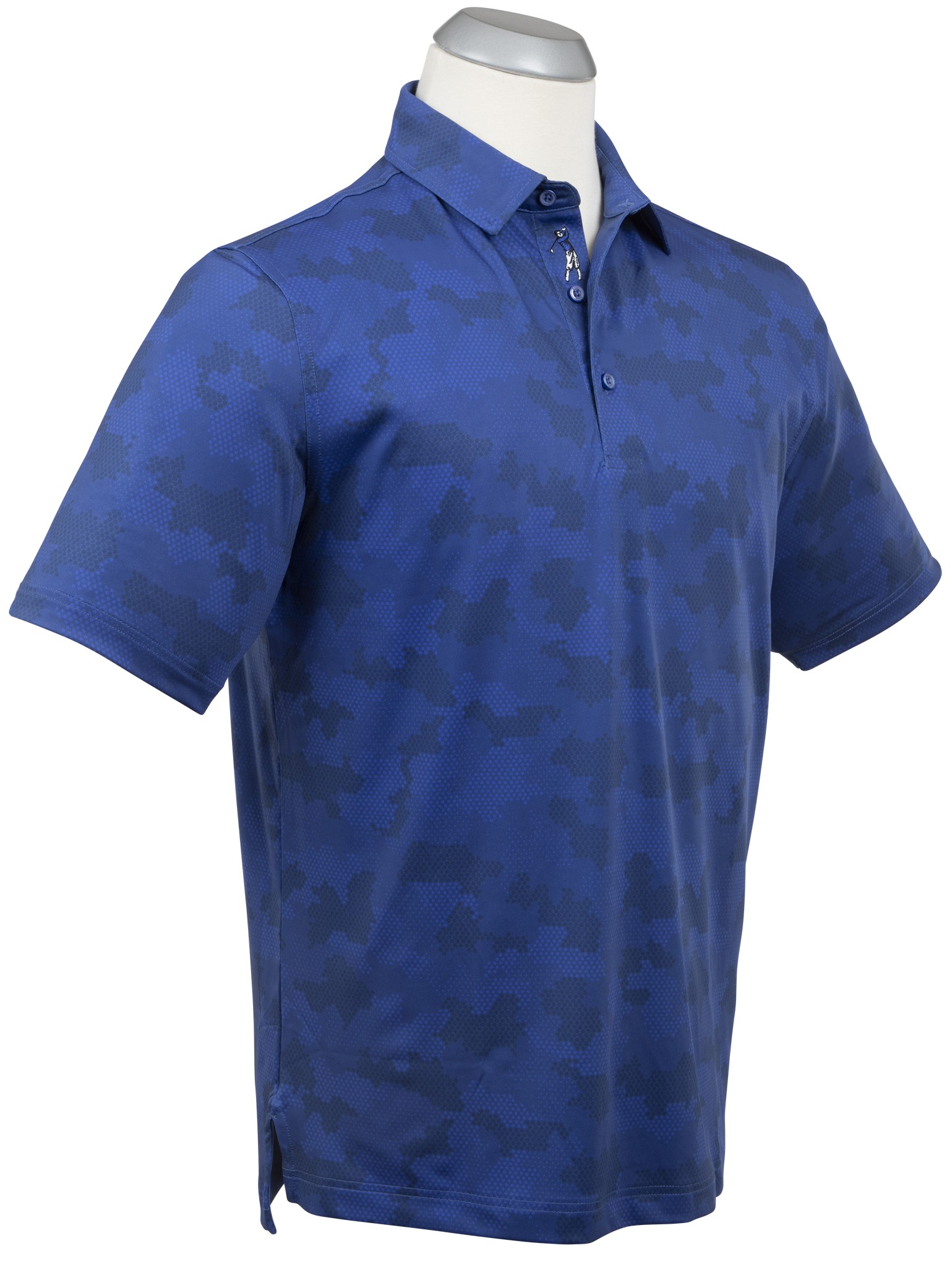 Picture of Bobby Jones Men's Armed Forces Print Polo Shirt