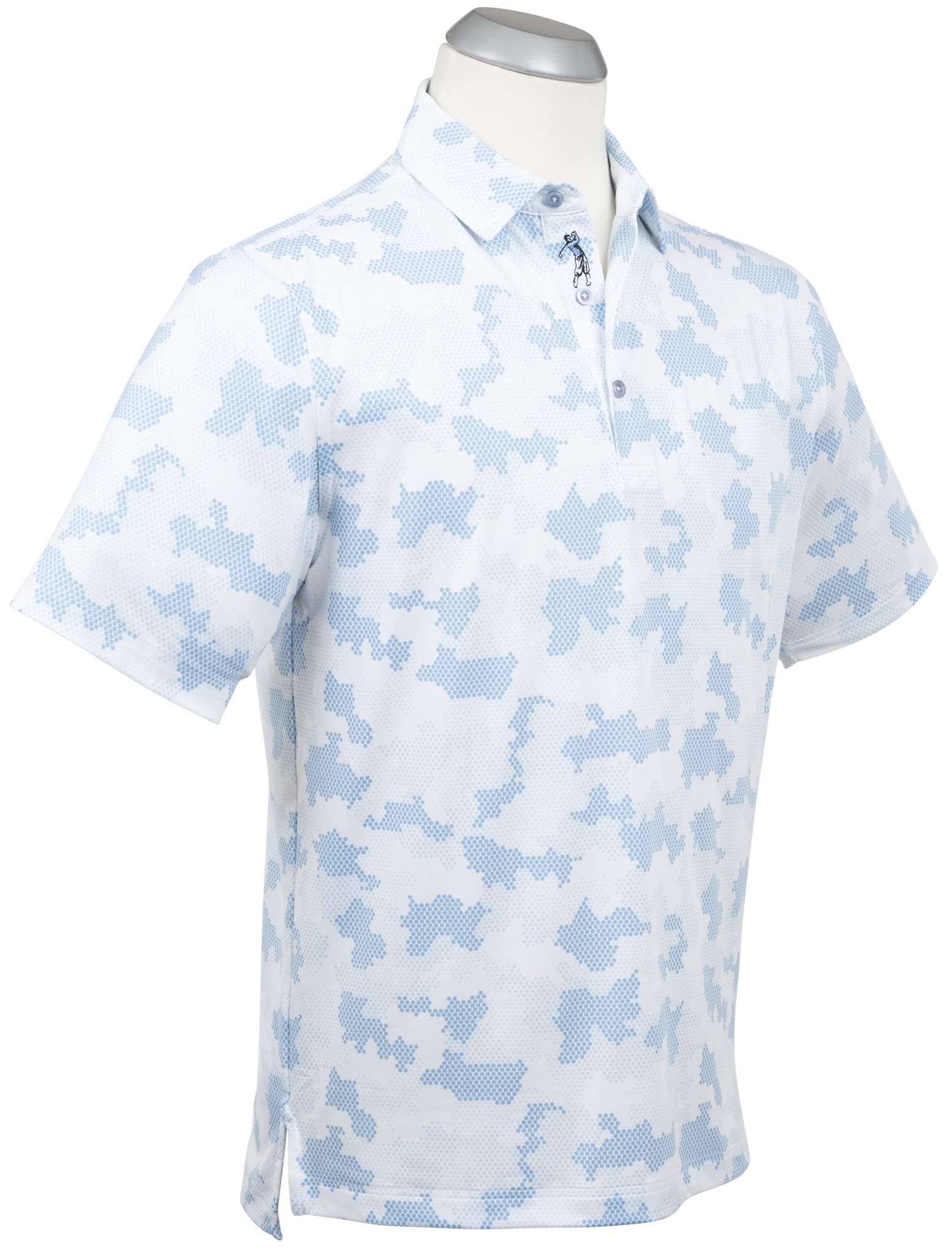Picture of Bobby Jones Men's Armed Forces Print Polo Shirt