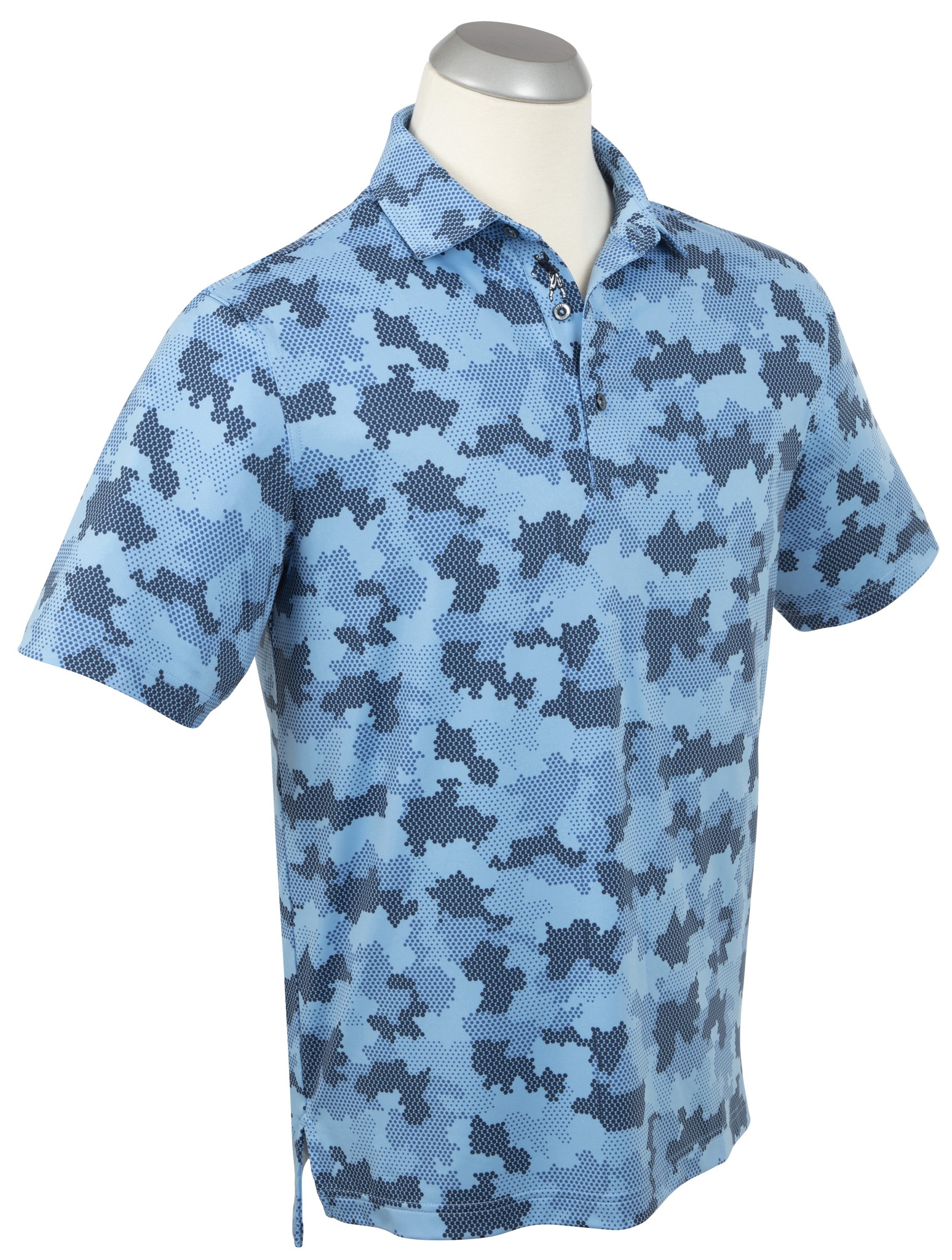 Picture of Bobby Jones Men's Armed Forces Print Polo Shirt