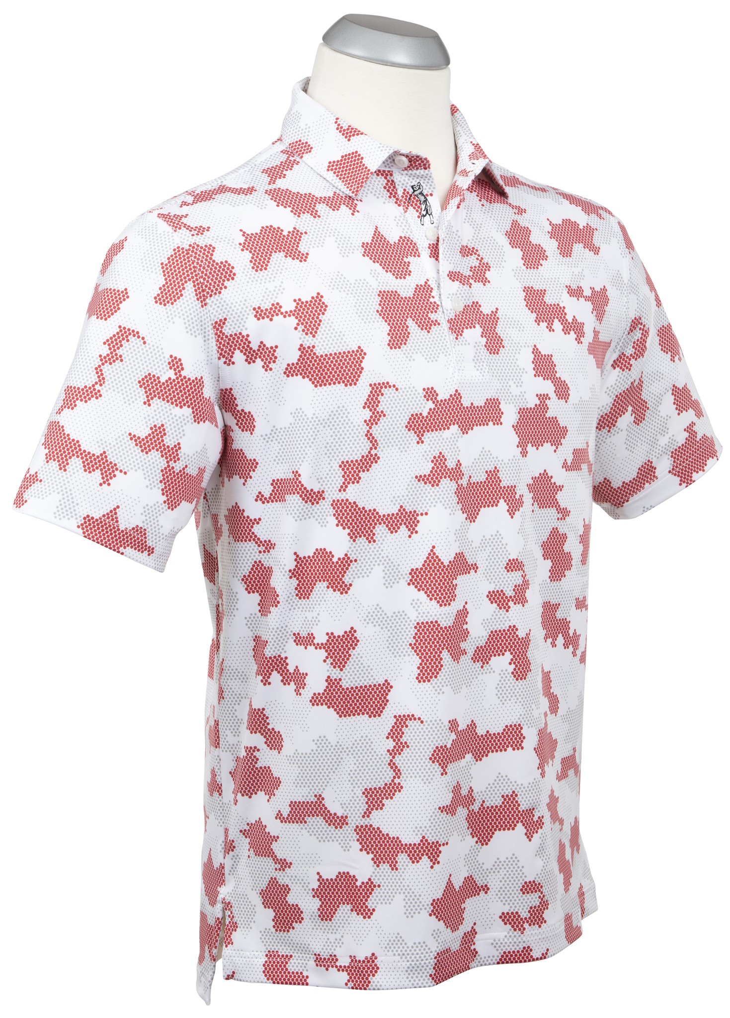 Picture of Bobby Jones Men's Armed Forces Print Polo Shirt