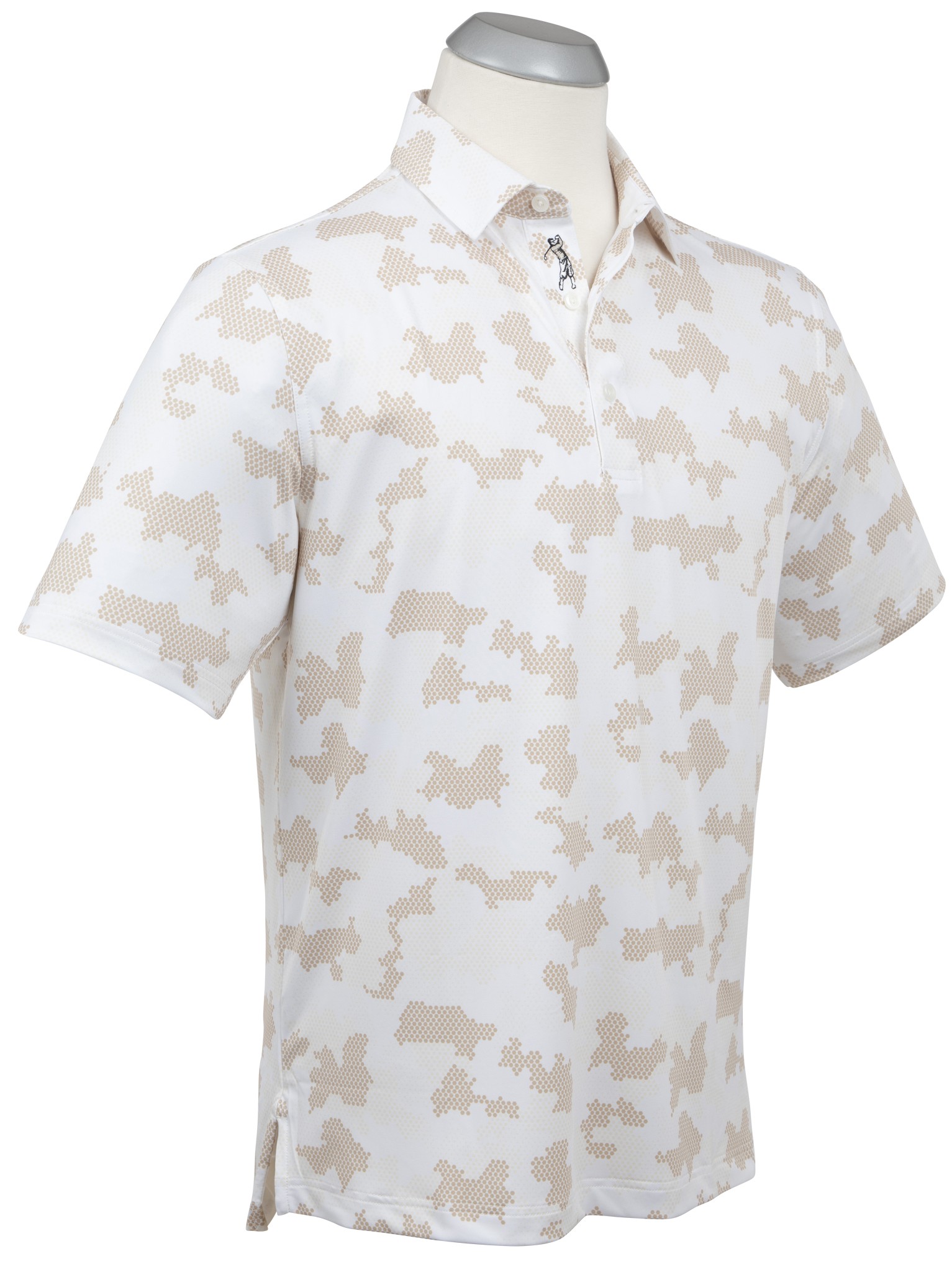 Picture of Bobby Jones Men's Armed Forces Print Polo Shirt
