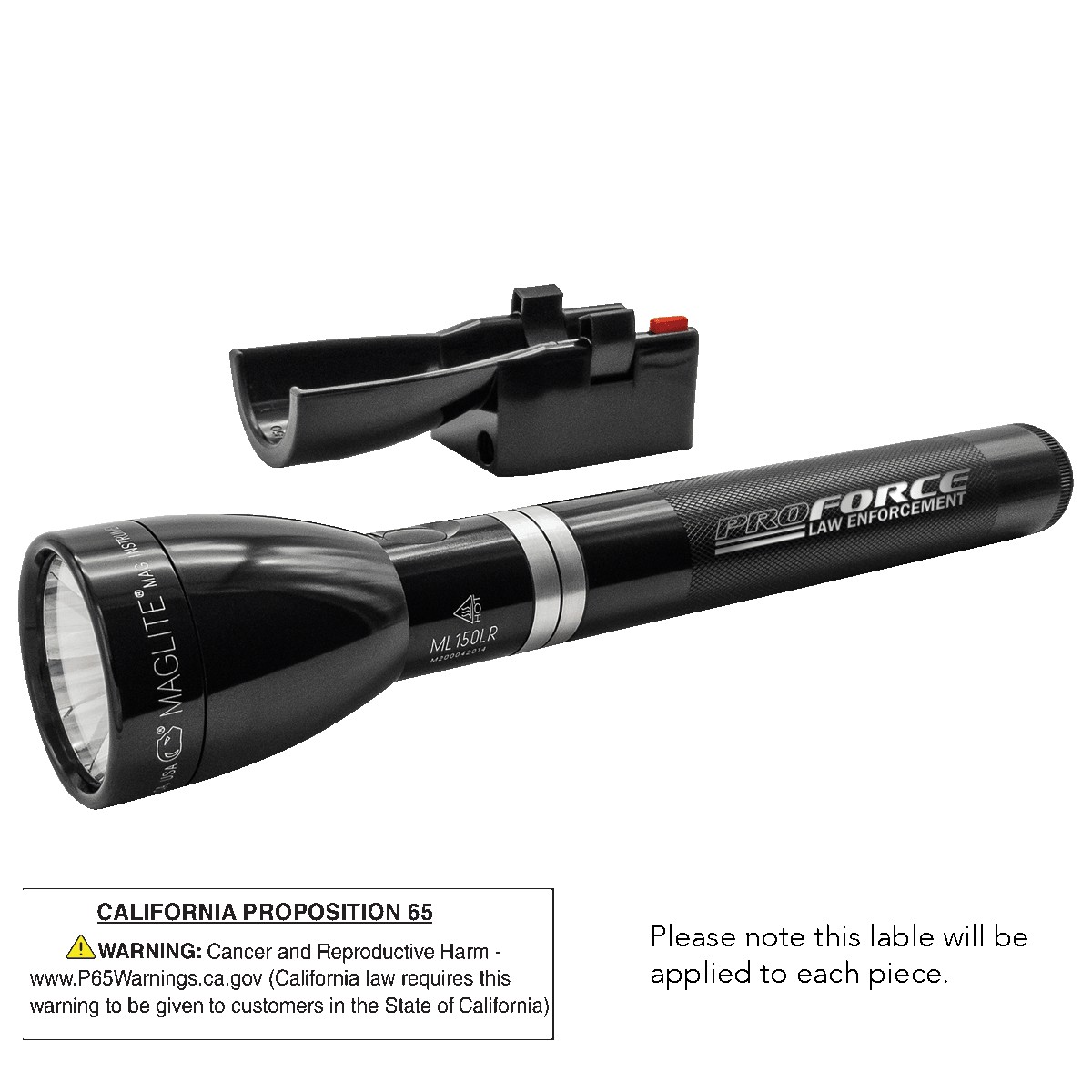 Picture of MAGLITE ML150LR LED Rechargeable Flashlight (Laser Engraved)
