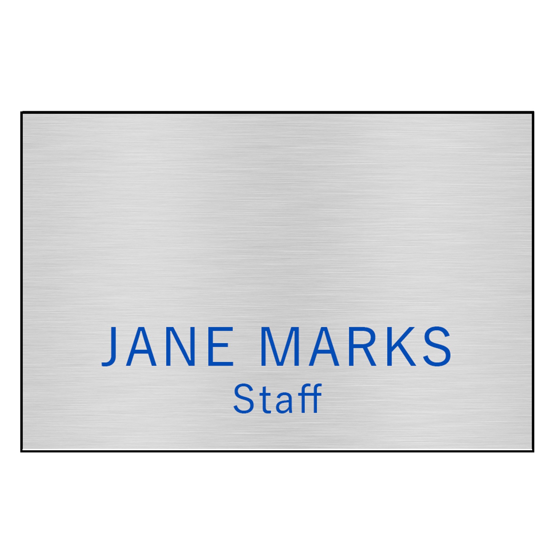 Picture of Hollywood Plastic Name Badge (Standard Size 2" x 3")
