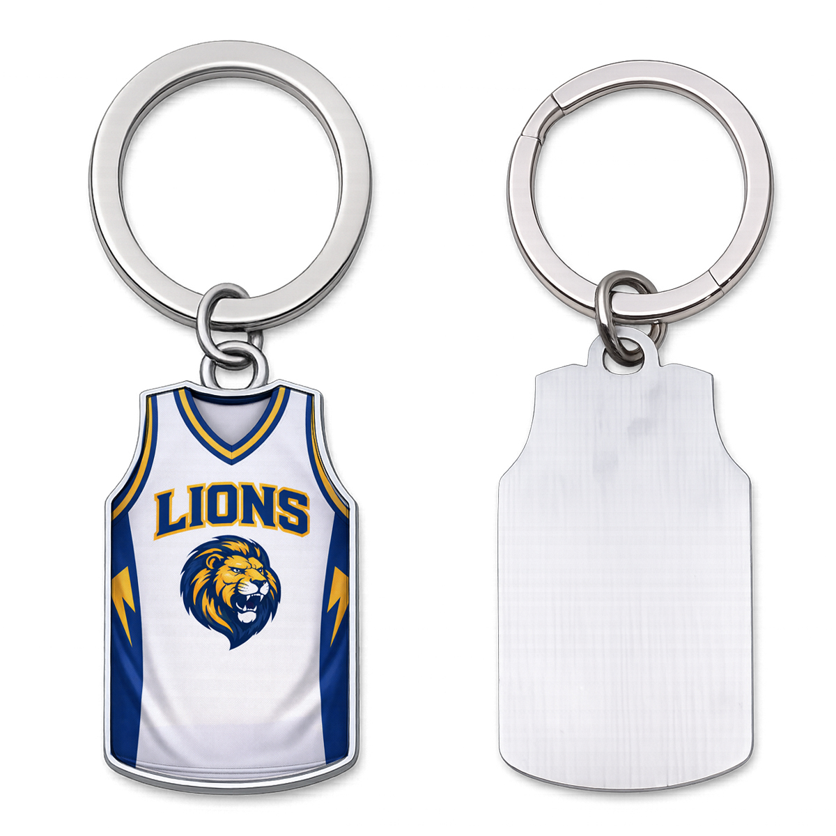 Picture of Sports Jersey Sleeveless Metal Keychain
