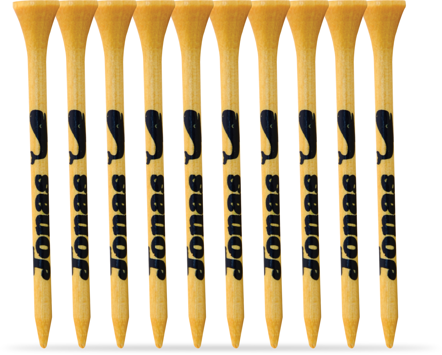 Picture of 10 Pack of Bamboo Golf Tees