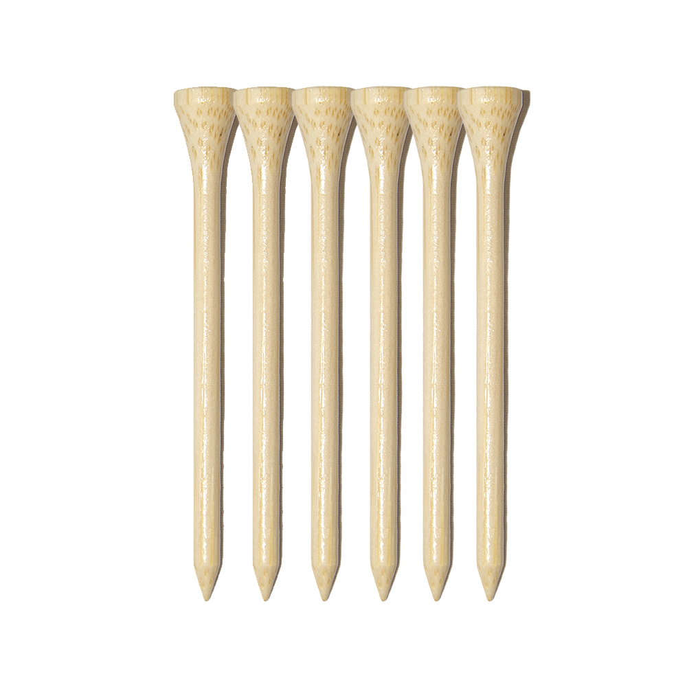 Picture of 6 Pack of Bamboo Golf Tees 3-1/4"