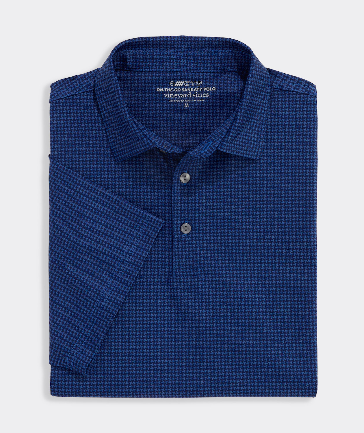 Picture of Vineyard Vines Men's Golf Printed Sankaty Performance Polo
