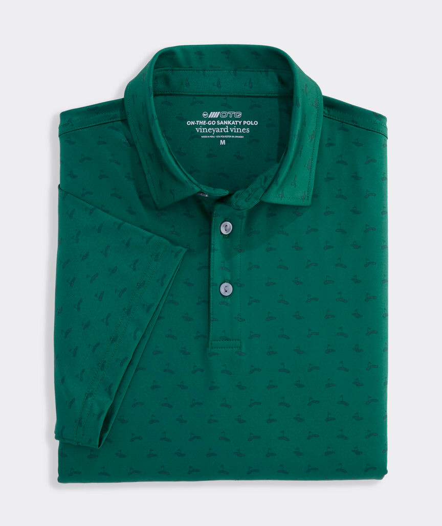 Picture of Vineyard Vines Men's Golf Printed Sankaty Performance Polo