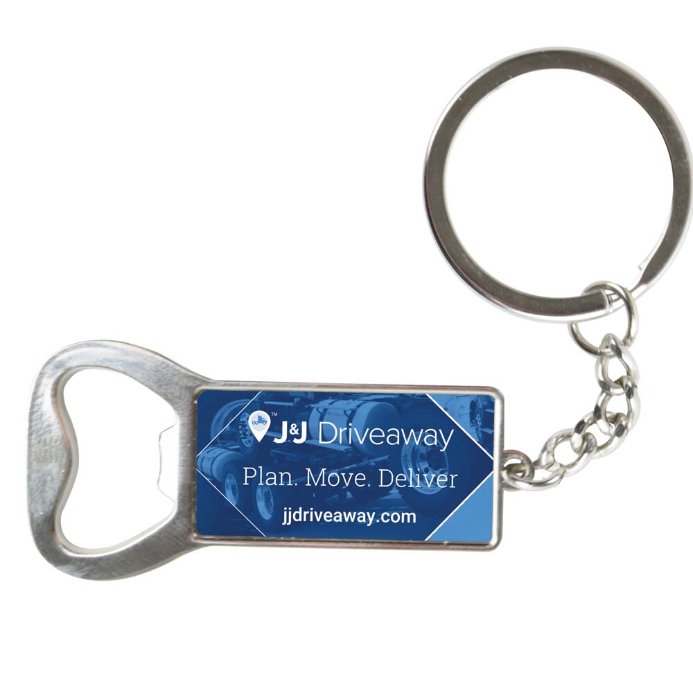 Picture of Rectangular Keychain Bottle Opener