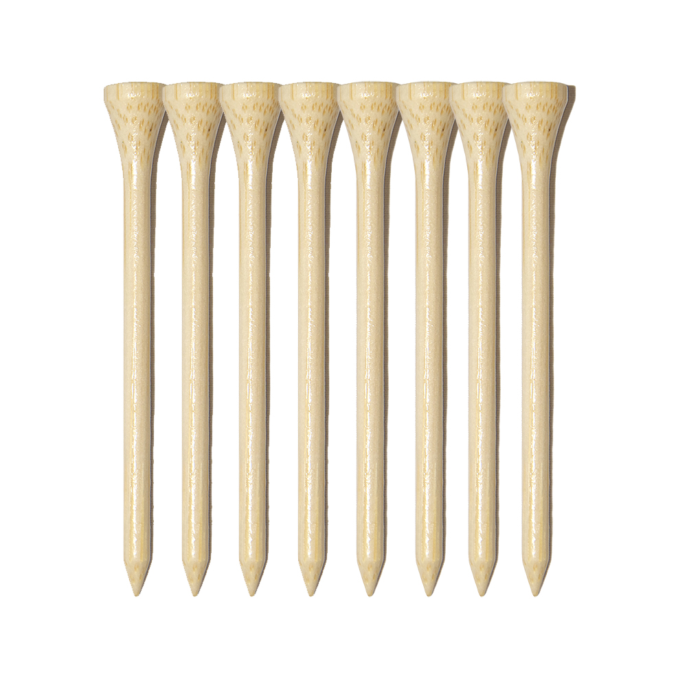 Picture of 8 Pack of Bamboo Golf Tees 3-1/4"