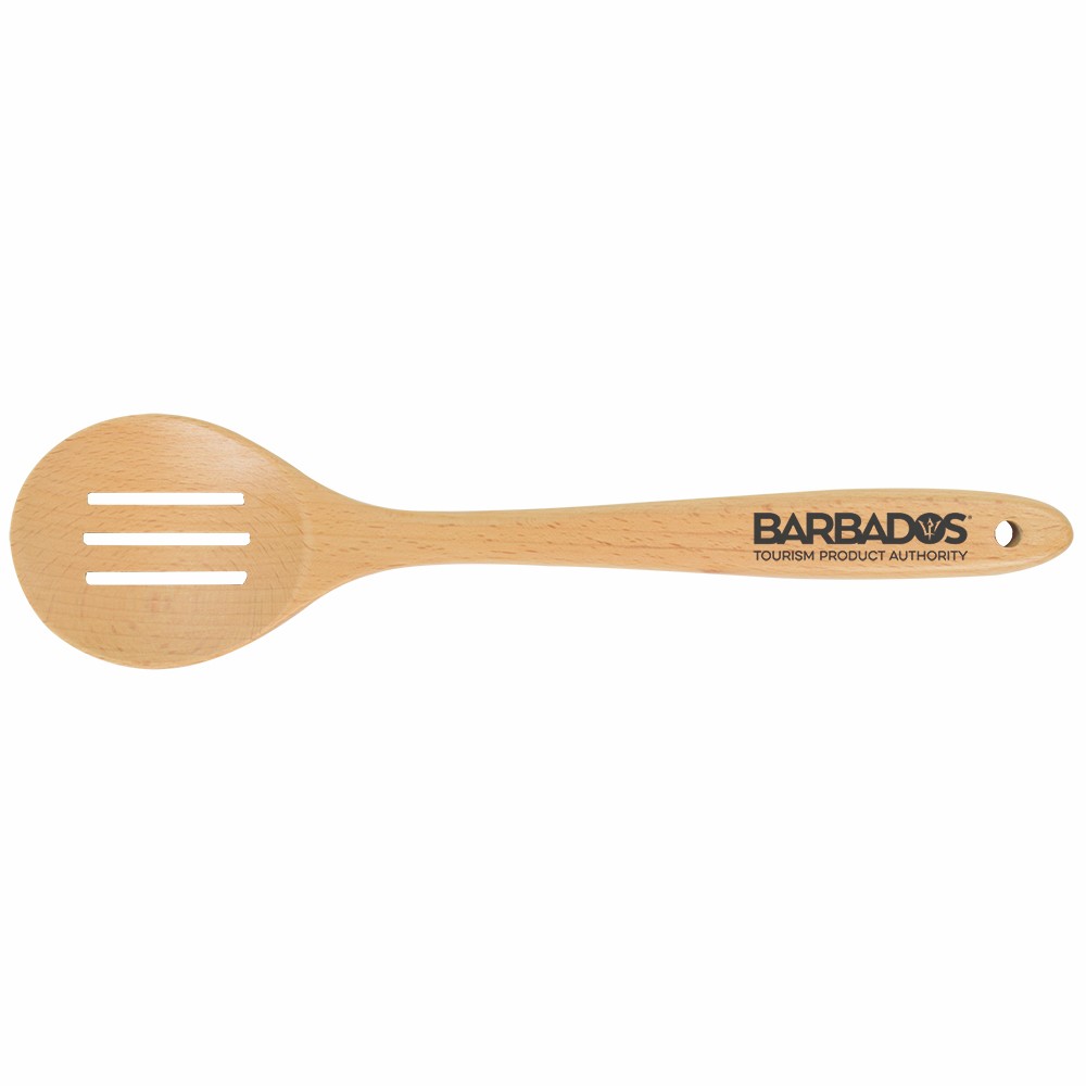 Picture of Beechwood Slotted Spoon